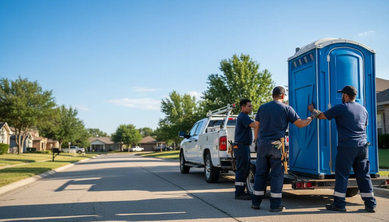 Portable Toilet Rental in Fort Gibson, OK near me